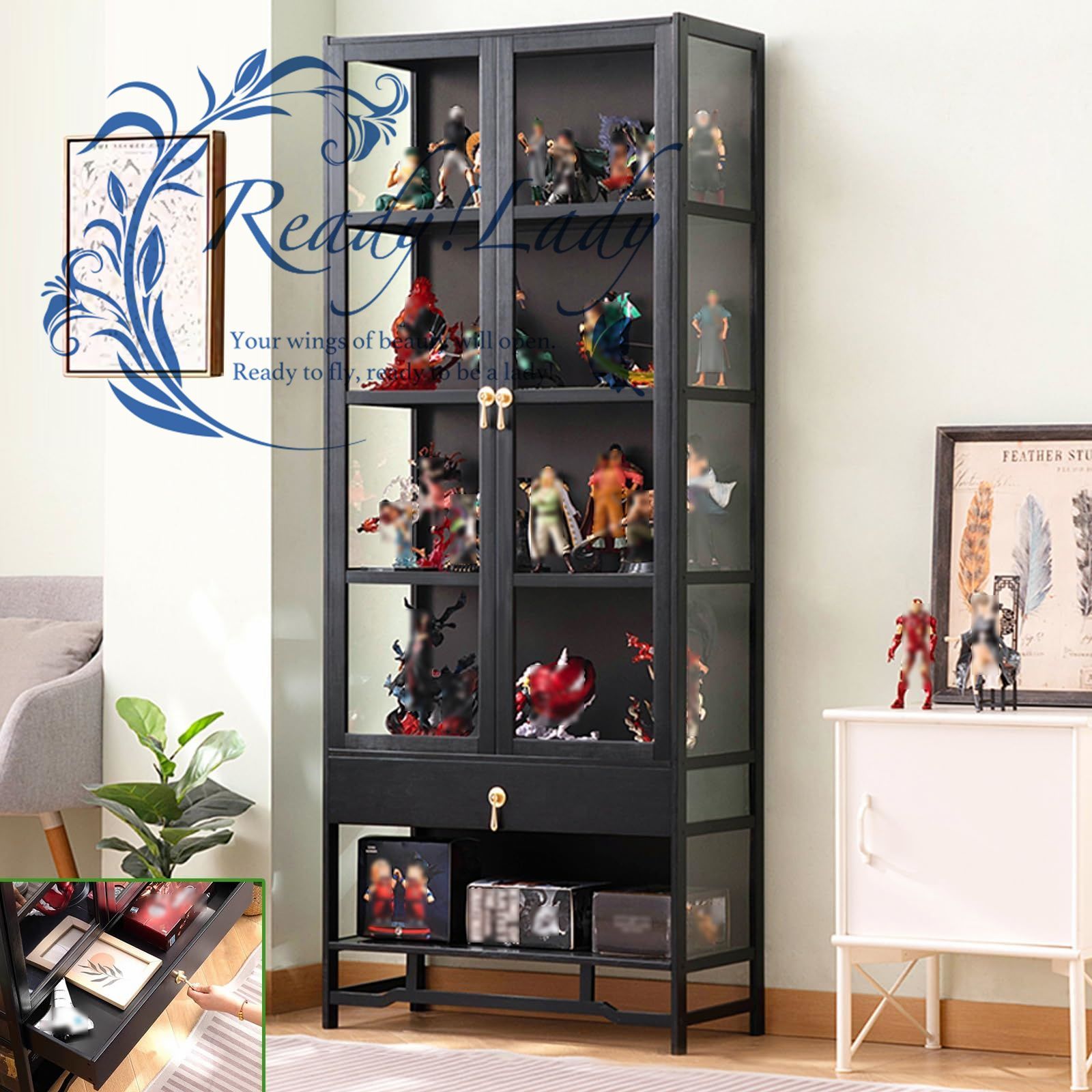 インダストリアル アイアン ラック シェルフ 無骨 シャビー 鉄製 店舗