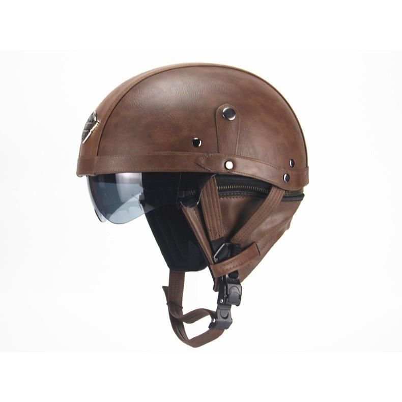 ヘルメット 半キャップ バイク 自転車 ハーフ ハーレー 男女兼用