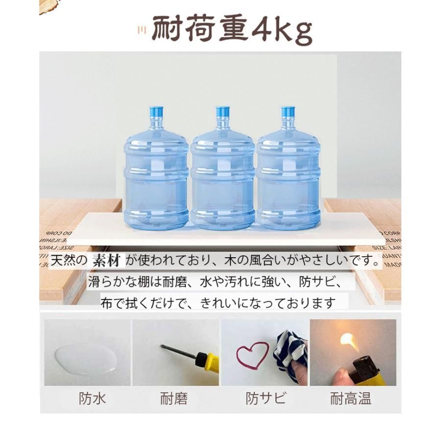 回転式本棚 天然木