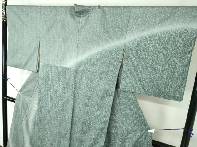 平和屋着物○大島紬作家 小宗林感應 本場染大島紬 訪問着 花間道 暈し