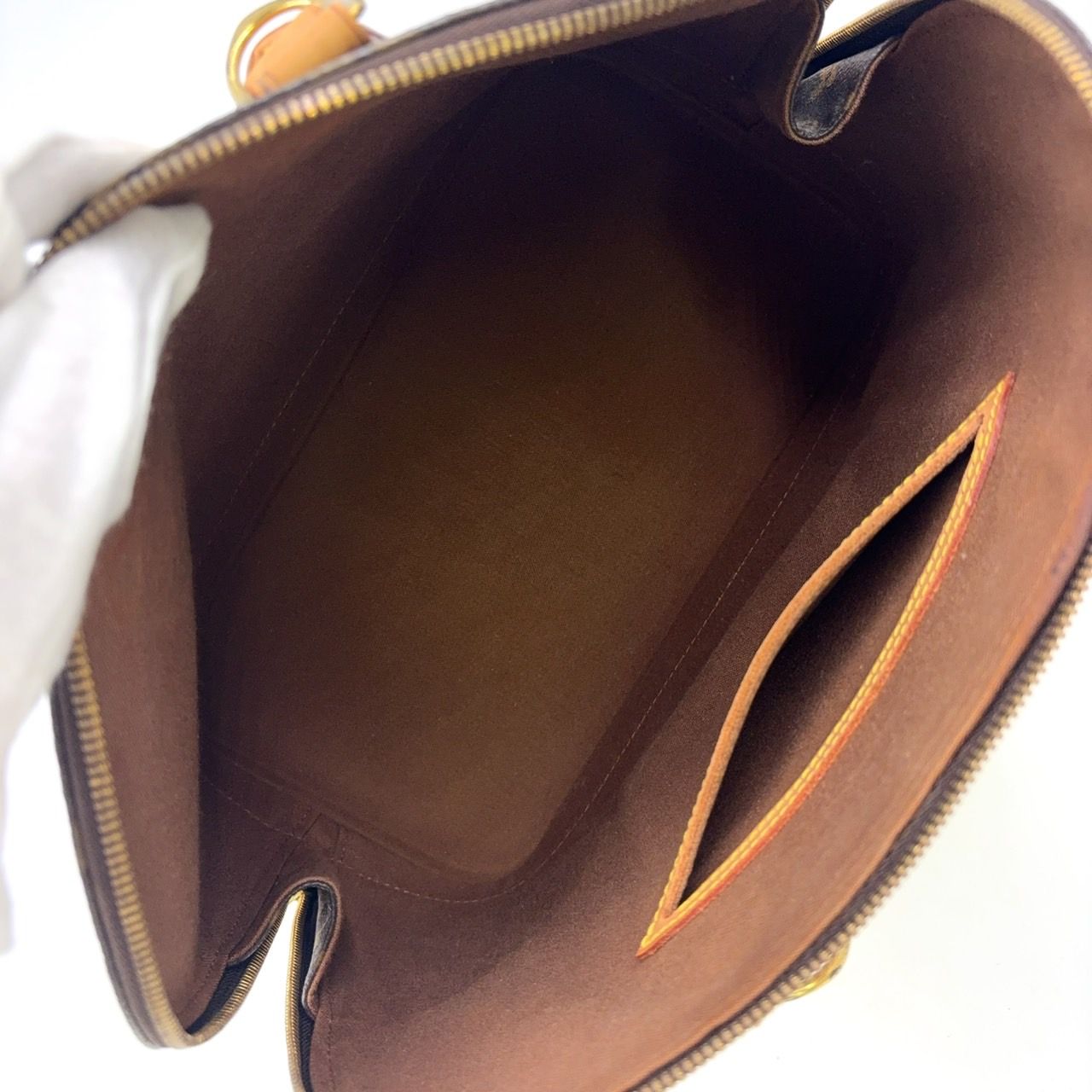 美品✨ルイヴィトン モノグラム アルマPM ハンドバッグ　PVC ブラウン LOUIS VUITTON アルマPM モノグラム モノグラム レザー×PVC