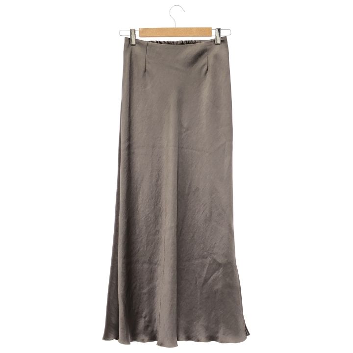 IENA イエナ 23060900870030 ダブルサテンスカート レディース グレー 36