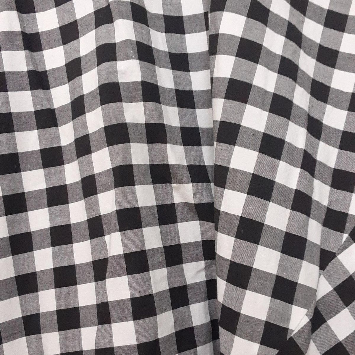 マキシ丈 チェック柄