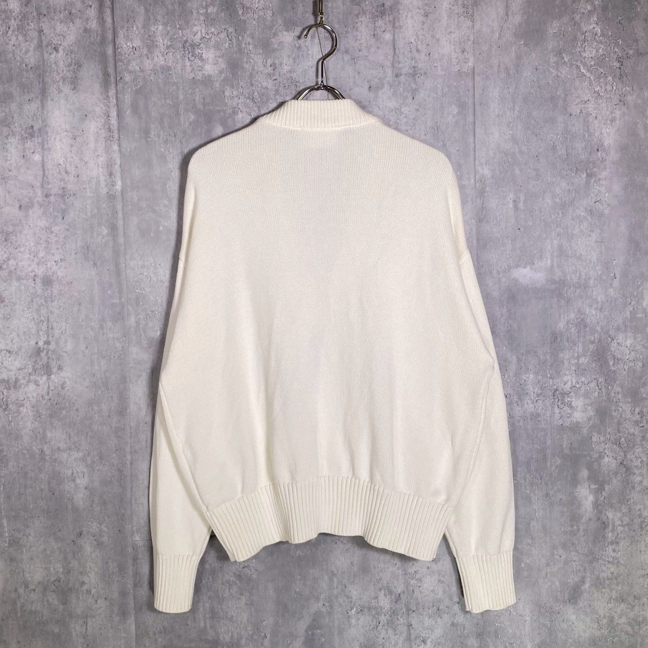 ami paris アミパリス ホワイト ニット S セーター アミパリス