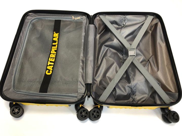 CAT　キャタピラー　Mサイズ　イエロー　スーツケース　キャリーケース Amazon | [Caterpillar] キャタピラー スーツケース 機内