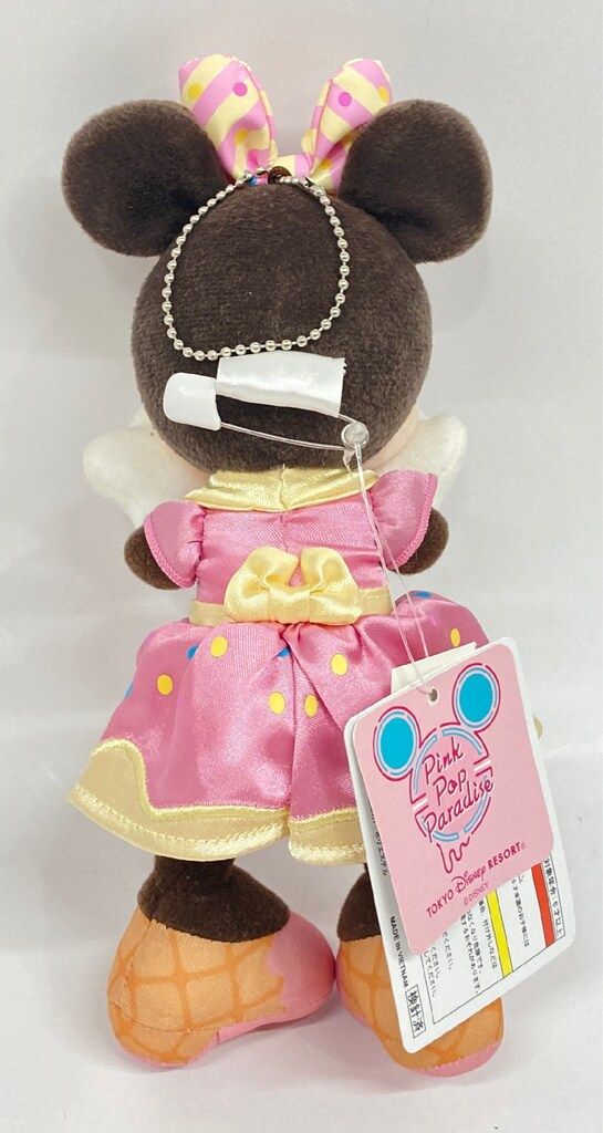 東京ディズニーリゾート ぬいぐるみバッジ Pink Pop Paradise ミニー