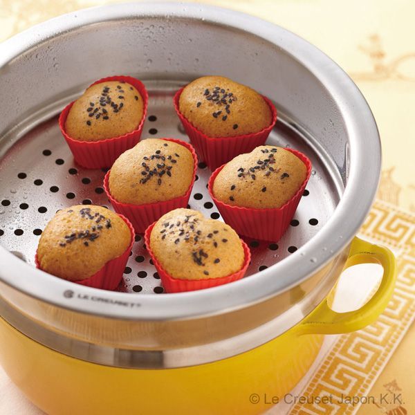 ル・クルーゼ スチーマー 20 cm 蒸し器 ココット・ロンド20cm専用 新品