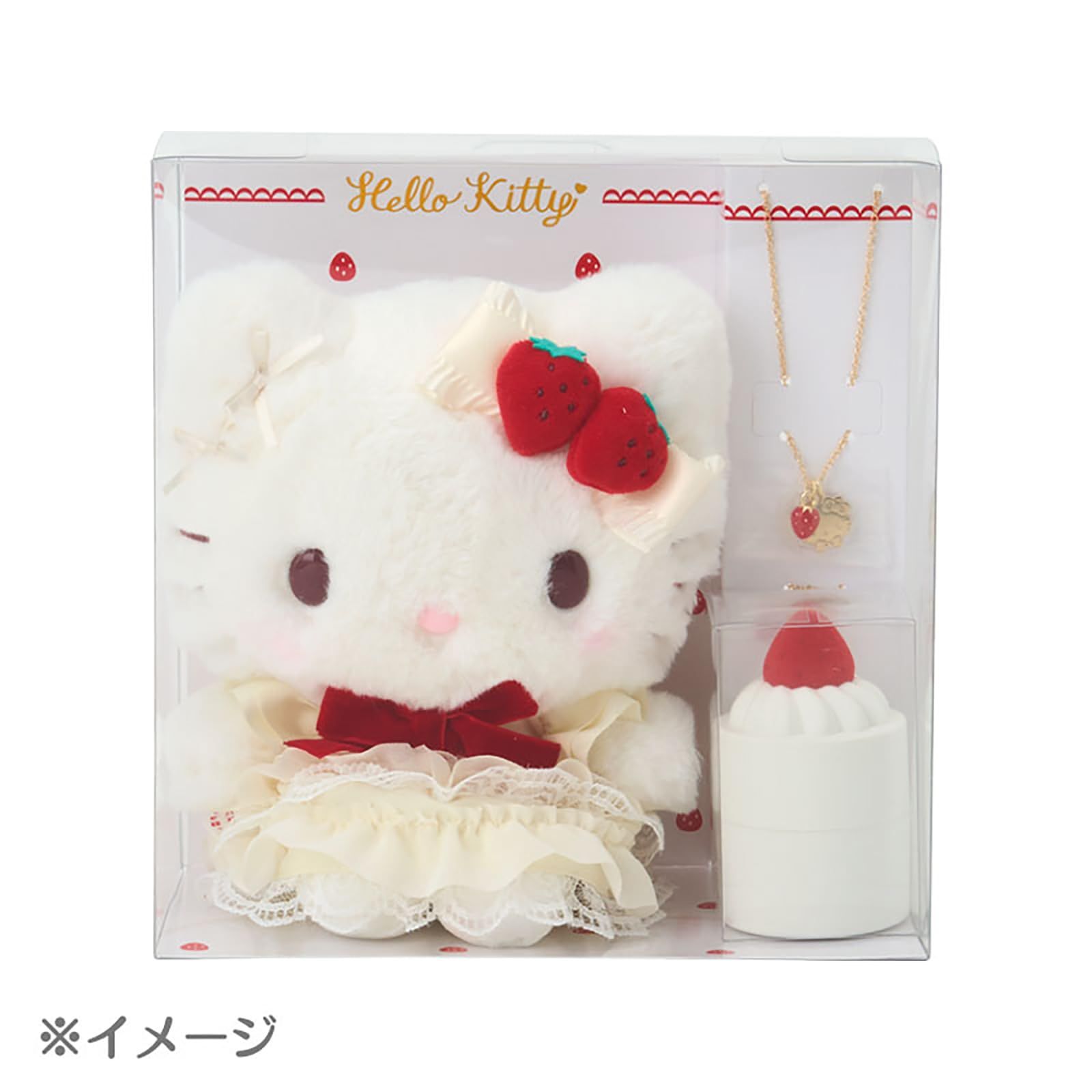 サンリオ] ぬいぐるみ＆ネックレス（ショートケーキ） クロミ 小物入れ