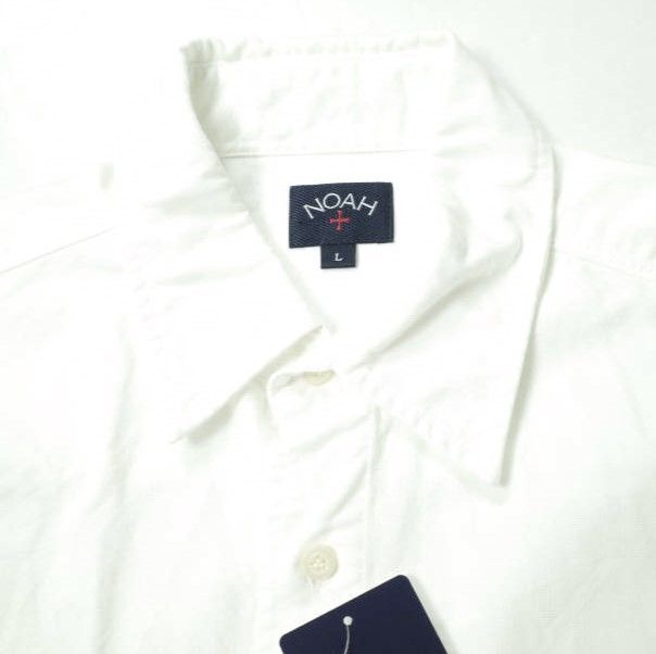 NOAH NYC ノア ニューヨーク 23SS Striped Sleeve Oxford Shirts ストライプスリーブオックスフォードシャツ 23050122000910 L WHITE 長袖 トップス g18856