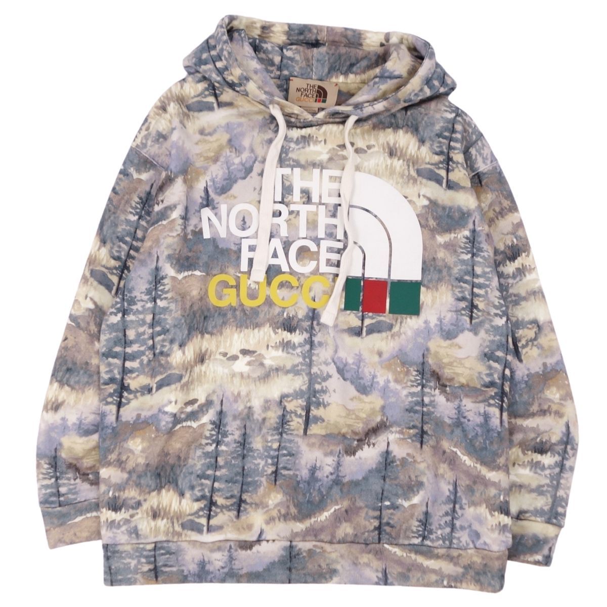 極美品 グッチ GUCCI THE NORTH FACE パーカー 21AW フ - メルカリ