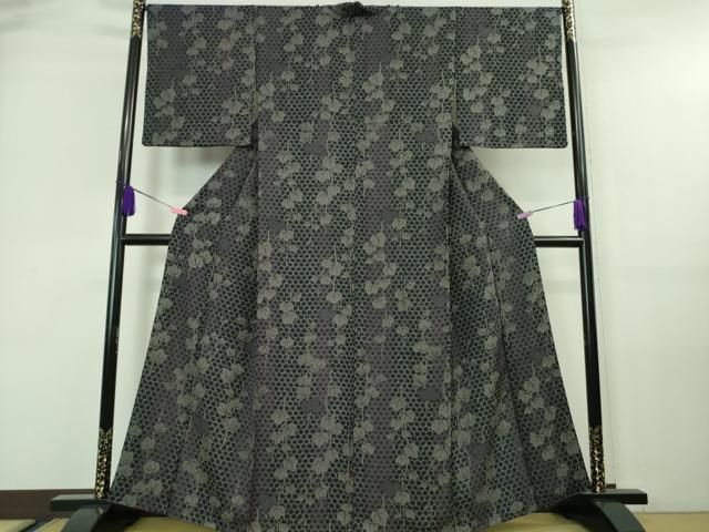 平和屋着物■極上　お召　蔦の葉文　絵夢工房　逸品　DZAA7573kh5 平和屋着物□極上 お召 蔦の葉文 絵夢工房 逸品 DZAA7573kh5 - メルカリ