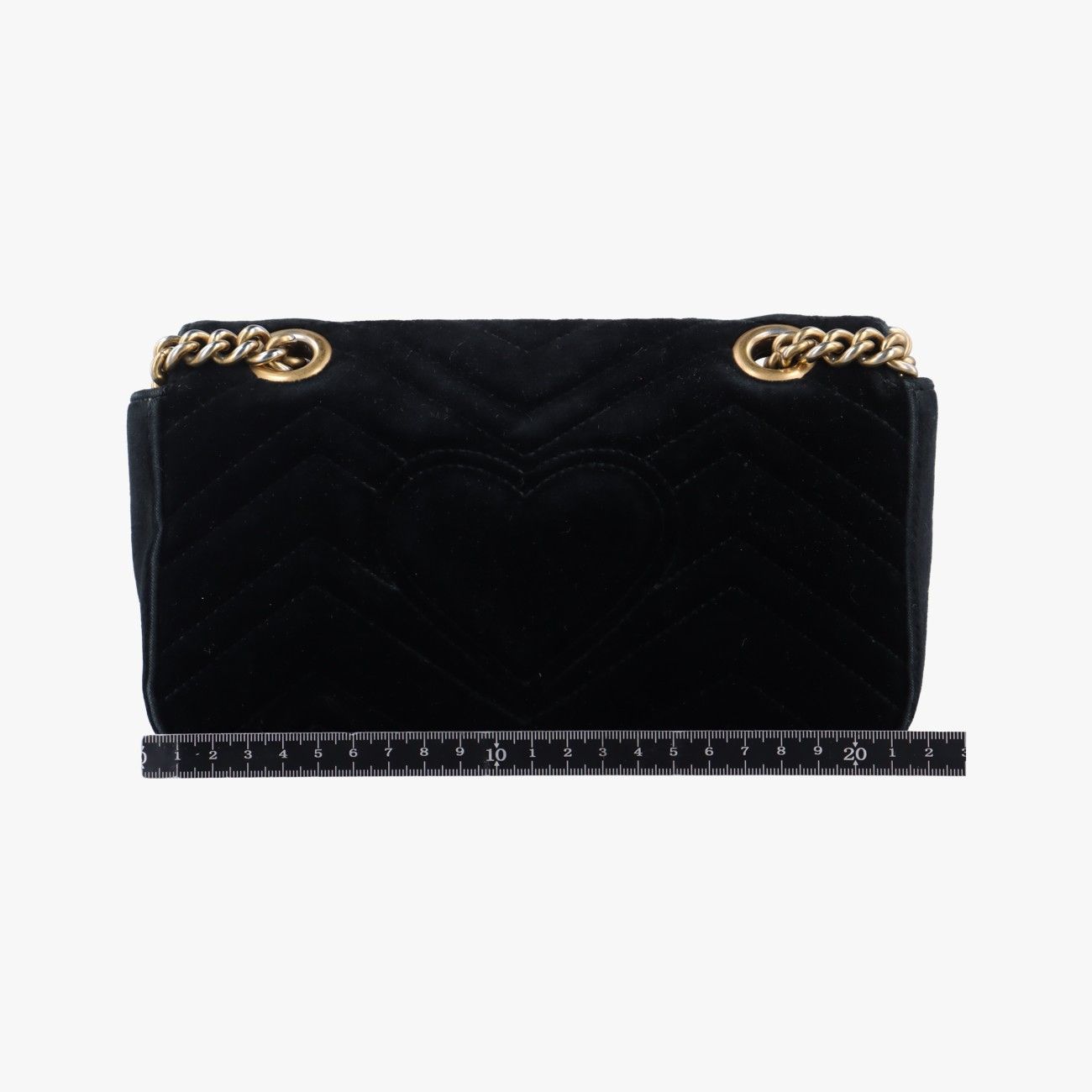 グッチGucciGGマーモントブラックベロア446744F022390003