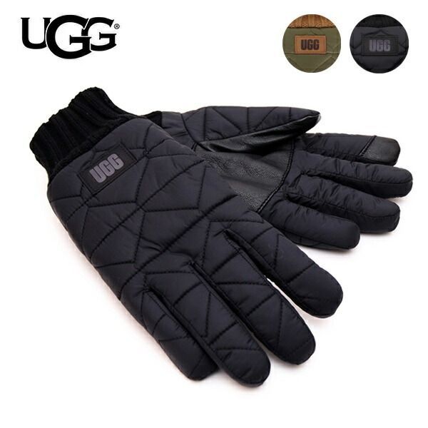 ☆人気☆UGG/アグ QUILTED GLOVE メンズ MENS 手袋 グローブ