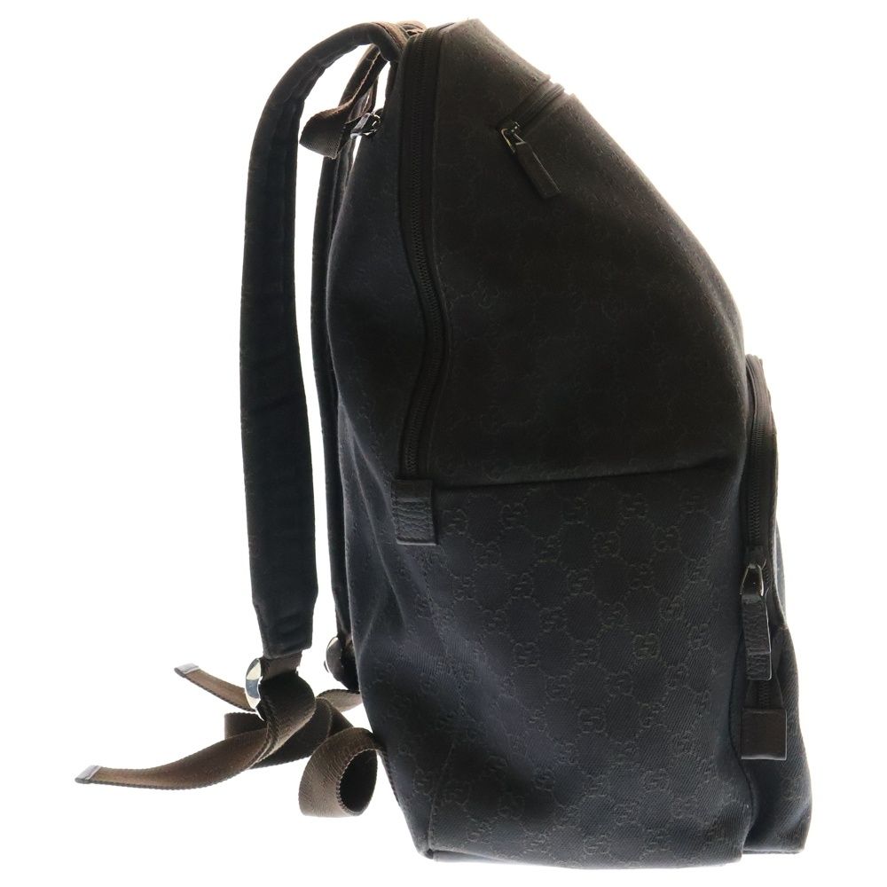 GUCCI (グッチ) GG柄 デニムキャンバスデニムバックパック リュック 