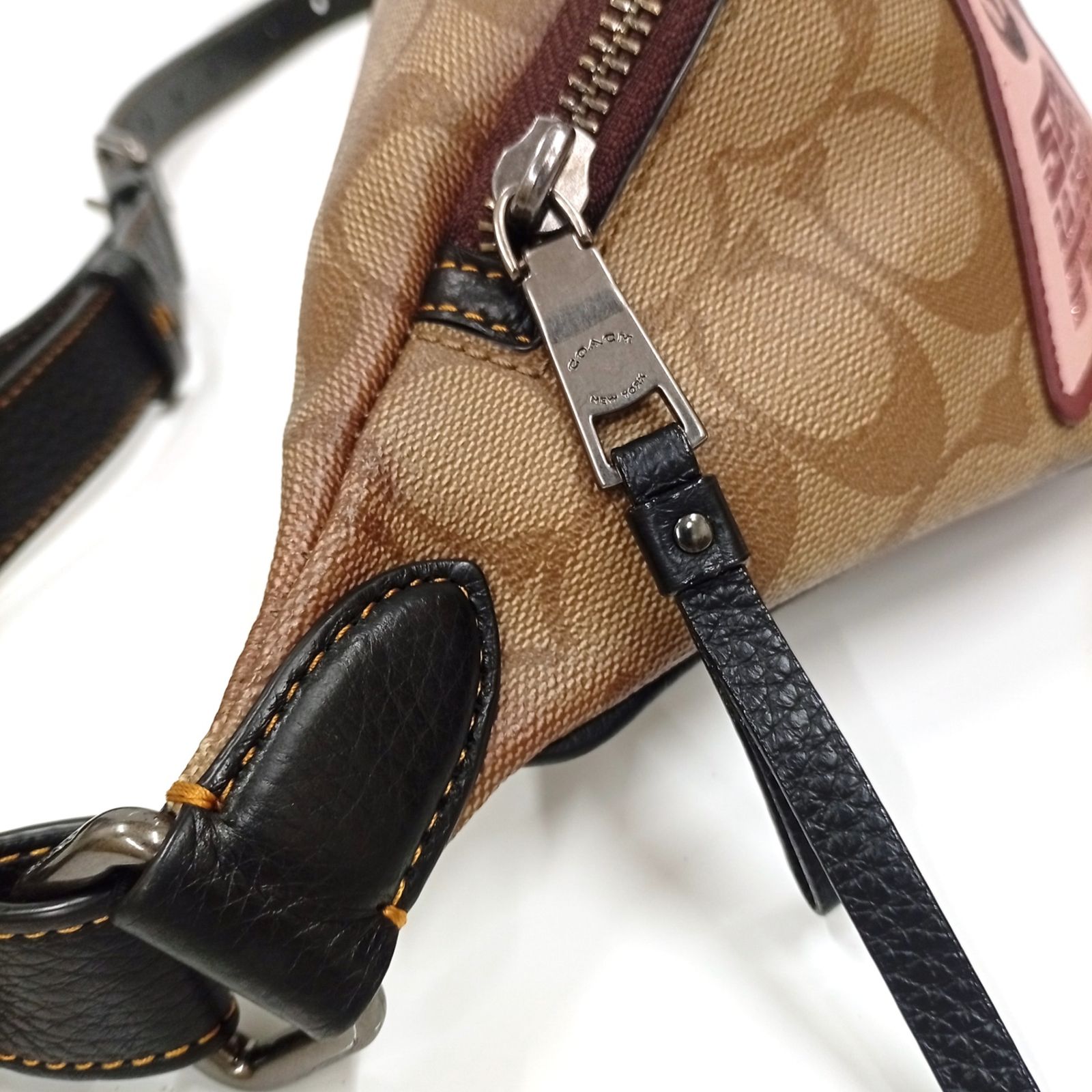 コーチ COACH スターウォーズコラボ パッチワークシグネチャー ボディ