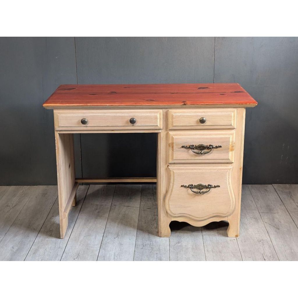 USスタイル　アンティーク　ヴィンテージ　デスク　カントリー調　綺麗な木目　IZ USスタイル アンティーク ヴィンテージ デスク カントリー調 綺麗な