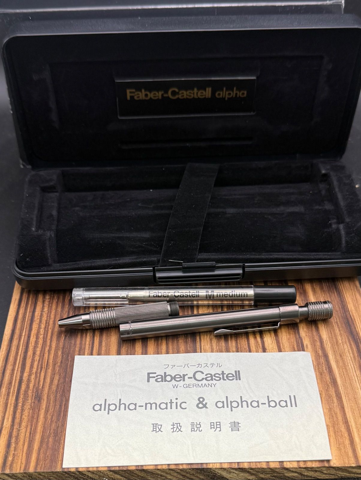 Faber-Castell ボールペン alpha ボール Bronce デットストック 猫のペン屋 SKLAD-KIRPICHA_RU