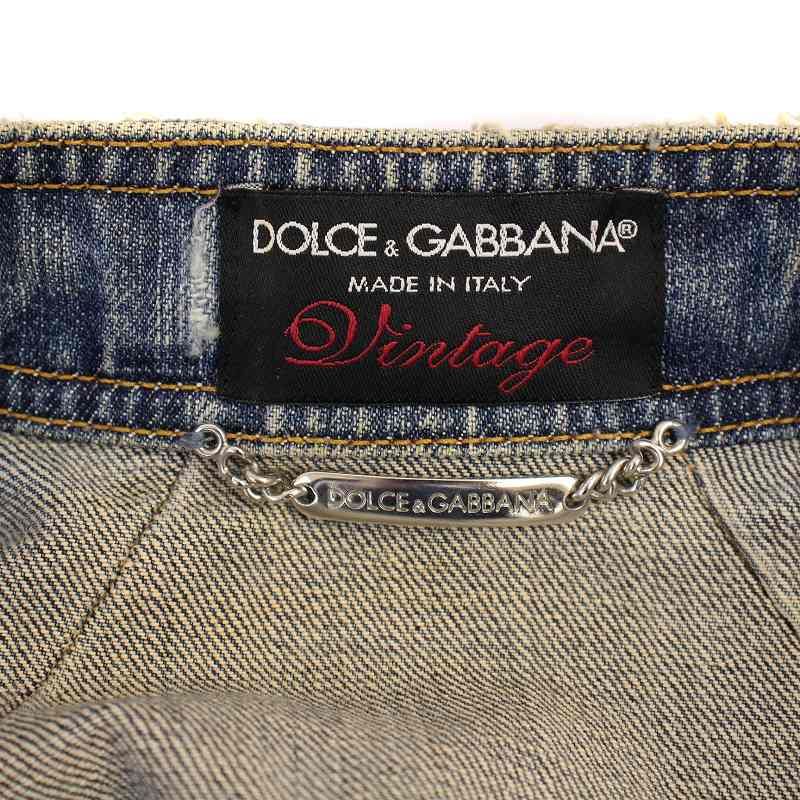ドルチェ&ガッバーナ ドルガバ DOLCE&GABBANA VINTAGE デニム