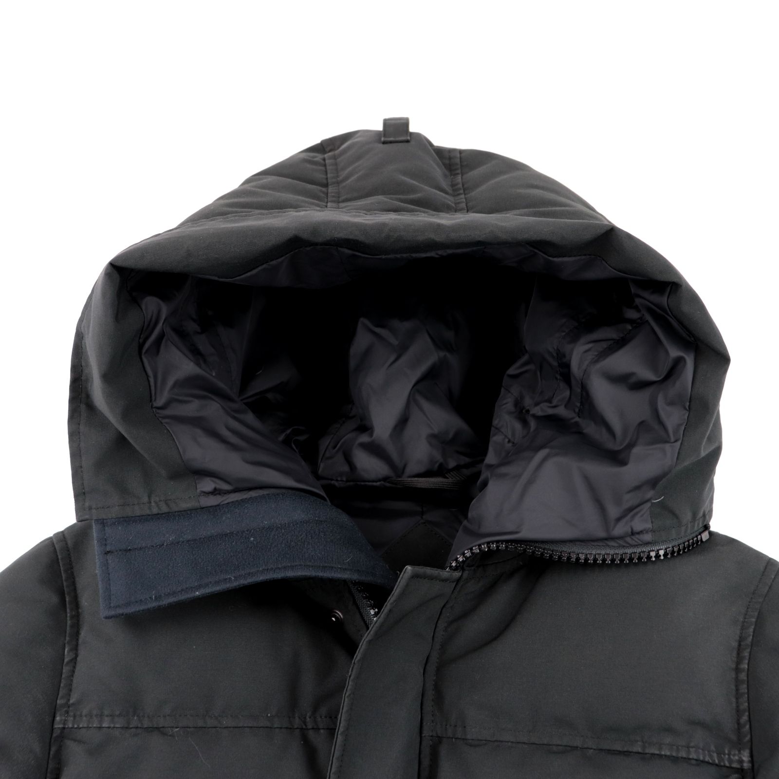 カナダグース マクミランパーカ ダウンジャケット メンズ 黒 XS MacMillan Parka Fusion Fit Heritage  3804MA CANADA GOOSE