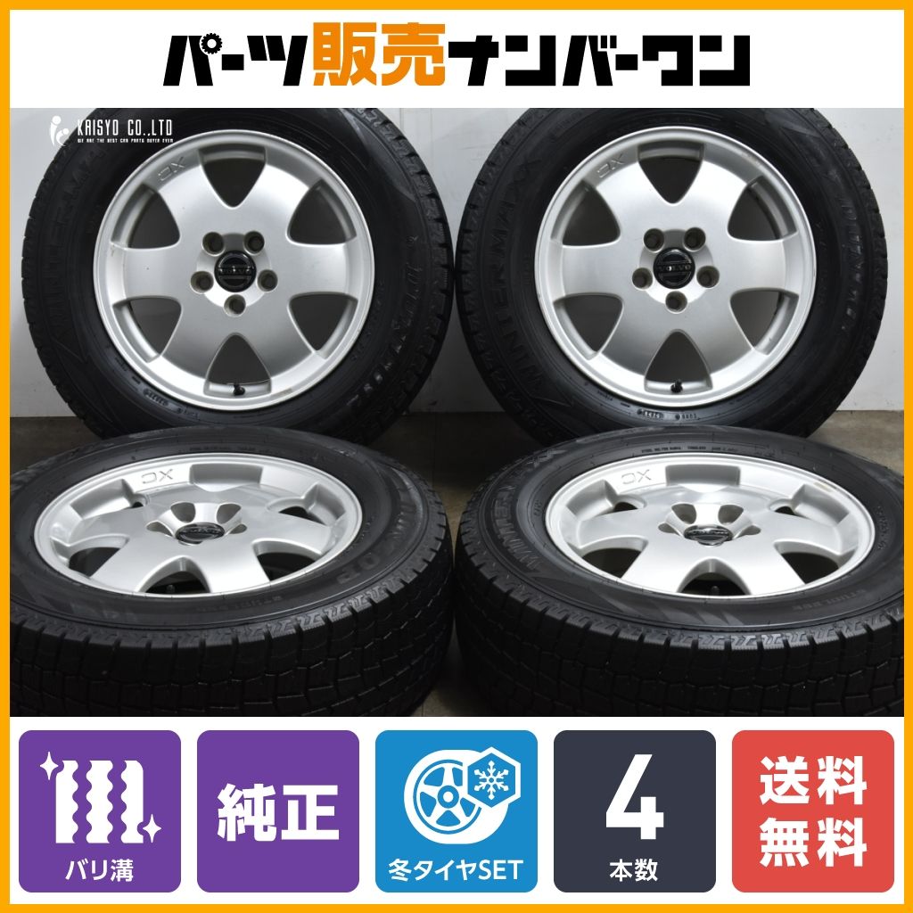 バリ溝】ボルボ XC70 純正 16in 7J +49 PCD108 ダンロップ