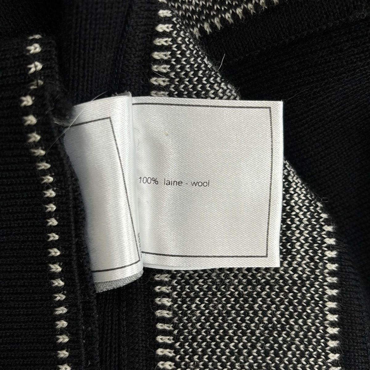 CHANEL(シャネル) ブルゾン サイズ36 S レディース P22075 黒×白