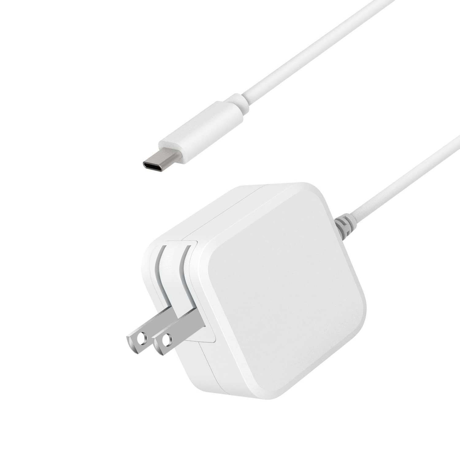 【特価商品】Macbook Pro 充電器 交換用 小型 Type-C PD対応 67w ノートパソコン 充電器 type-c Mac/Lenovo/レノボ ACアダプター 急速充電 1.8mケーブル一体型 (GaN+(窒化ガリウム)＆PD 67w/65w/4