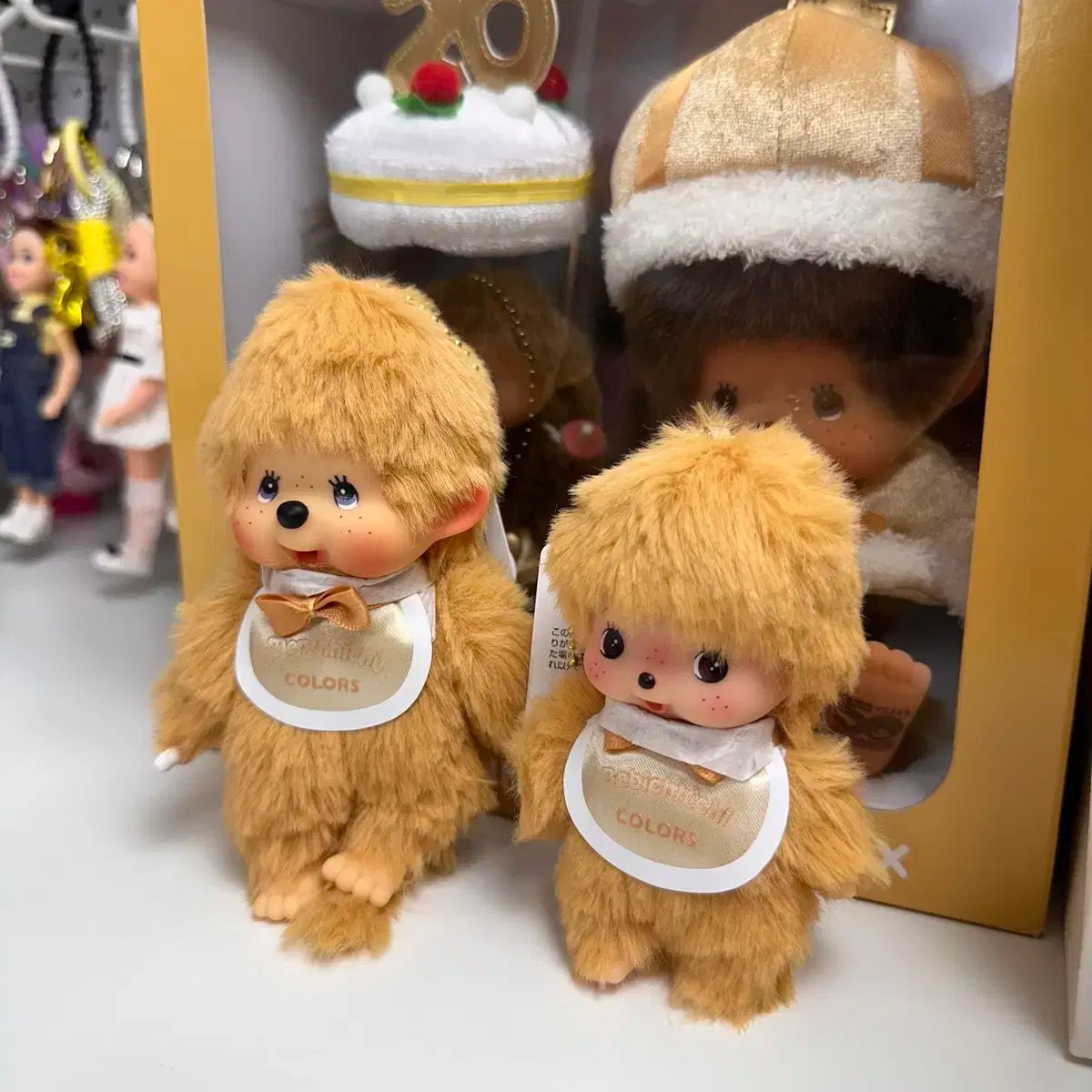 モンチッチ ゴールド ベビッチ セット モンチッチ展 限定 COLORS