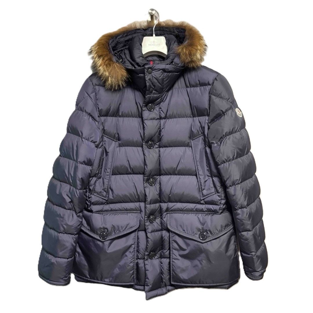 【新品未使用】MONCLER クルーニー ダウンジャケット　TG3　ブラック 未使用タグ付き】MONCLER クルーニー ダウンジャケットTG3ブラック
