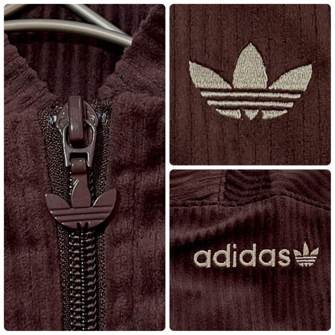 モ*読様 アディカラー シーズナル コーデュロイジャケット シャドーブラウン a アディカラー シーズナル コーデュロイ トラックジャケット