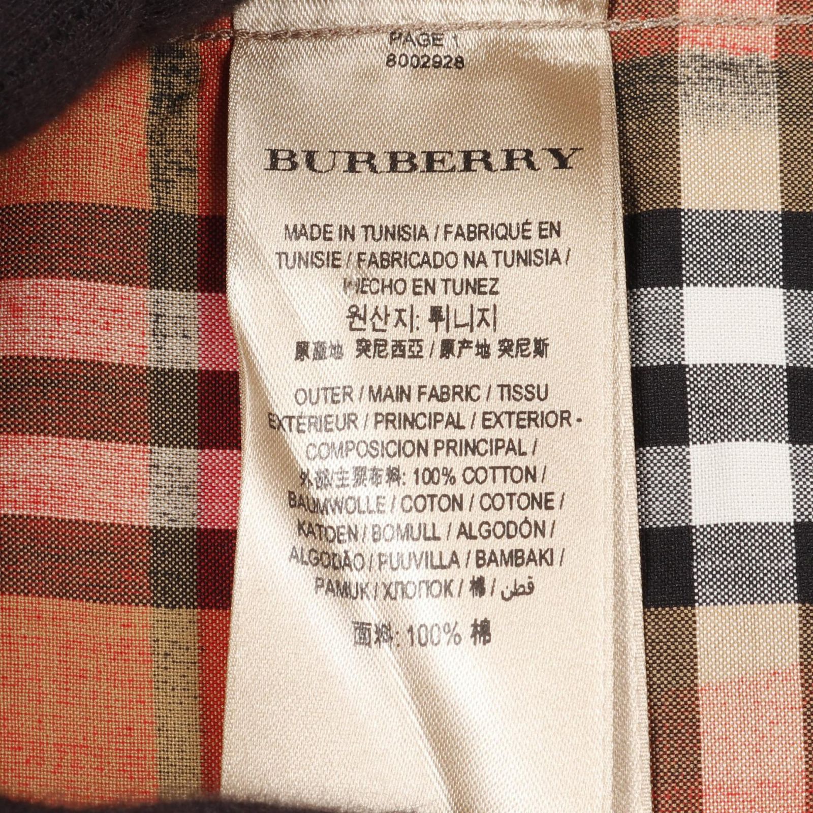 バーバリー ノバチェック