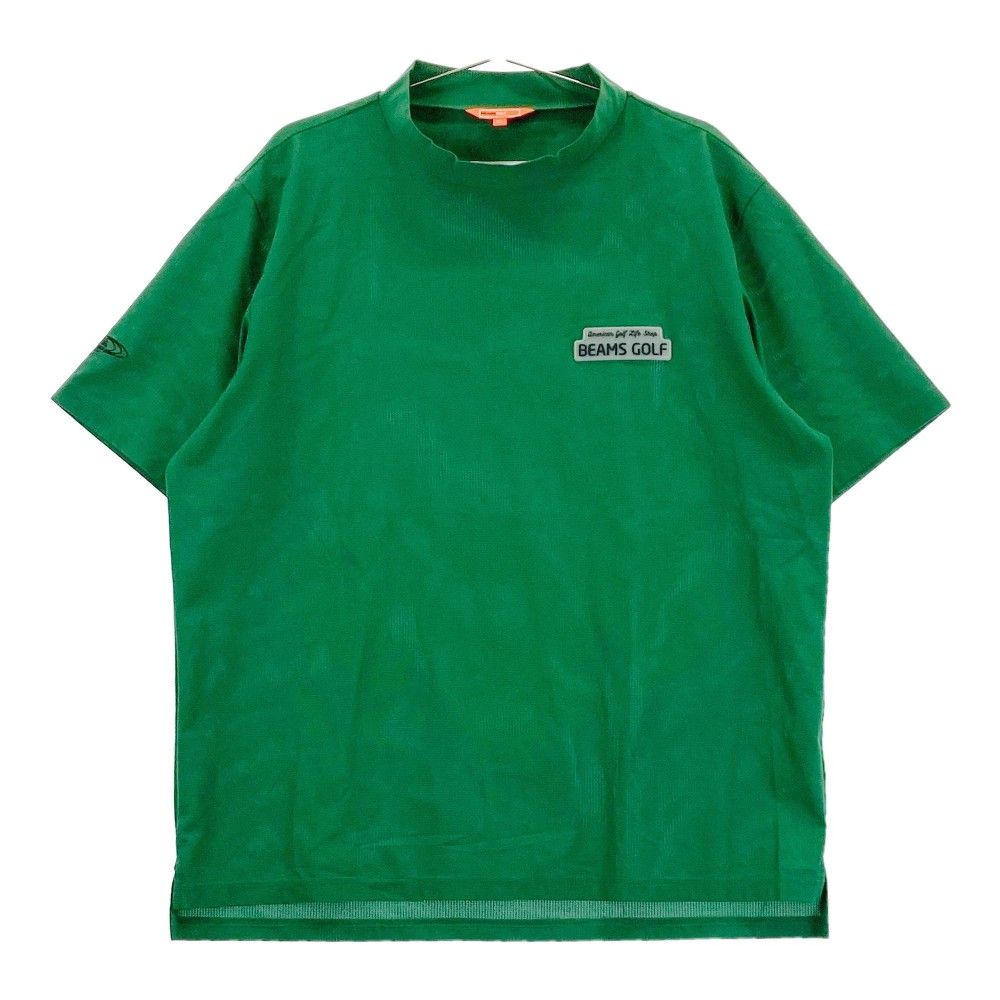 サイズ： BEAMS GOLF ビームスゴルフ  ハイネック 半袖Tシャツ  ブラック系 [240101466471] ゴルフウェア メンズ ストスト サイズ： BEAMS GOLF ビームスゴルフ ハイネック 半袖Tシャツ
