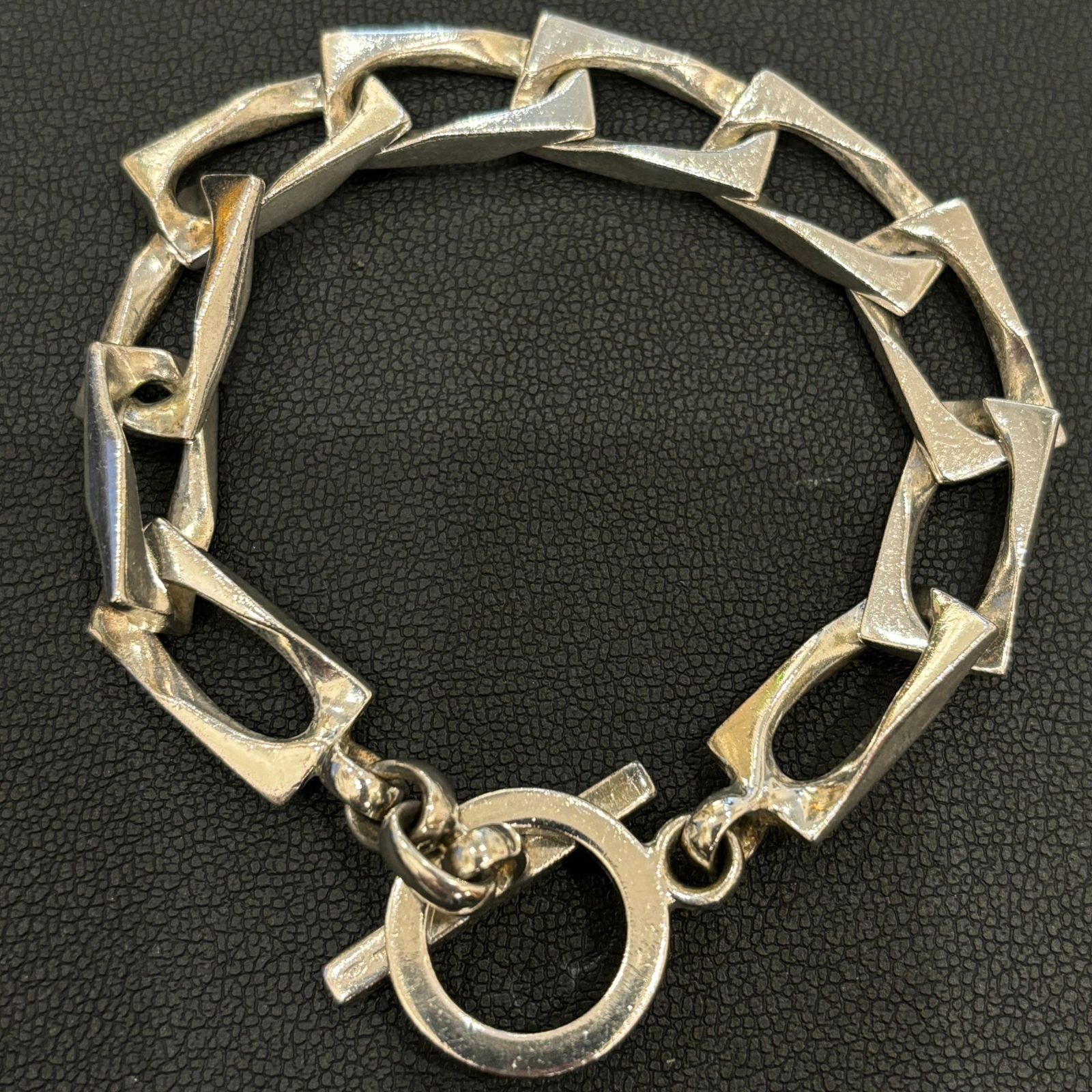 ΩNA3795 大人気！ GUCCI グッチ ブレスレット フィガロ スクエア