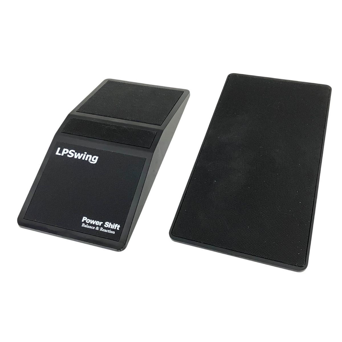 LPSwing Power Shift パワーシフト ゴルフ練習器具 ブラック 2個セット スポーツトレーニングボード ゴルフ用品 良好 T9967184