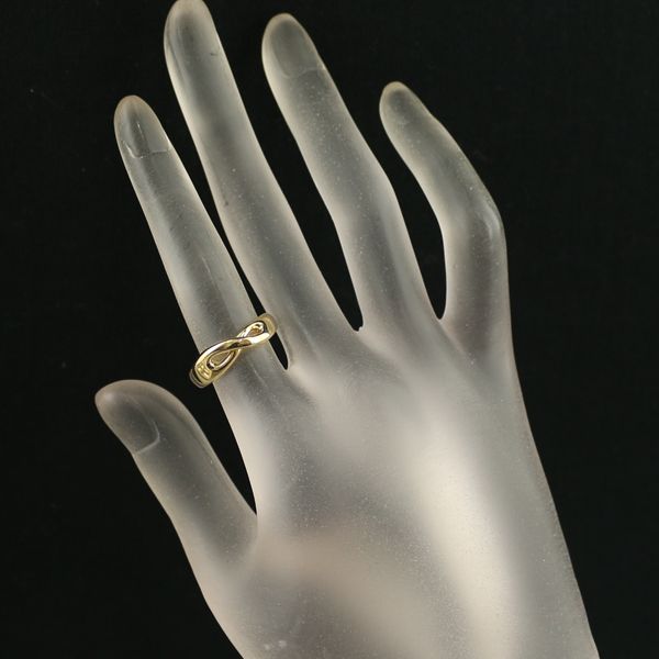 TIFFANY＆Co.　ティファニー インフィニティ リング サイズ9.5号 TIFFANY&Co. ティファニー インフィニティ リング 指輪 9.5号 18