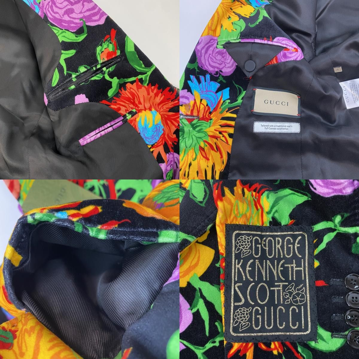 GUCCI ZAGIV ×KEN SCOTT グッチ レディース フローラル総柄 GUCCI ZAGIV ×KEN SCOTT グッチ レディース フローラル総柄
