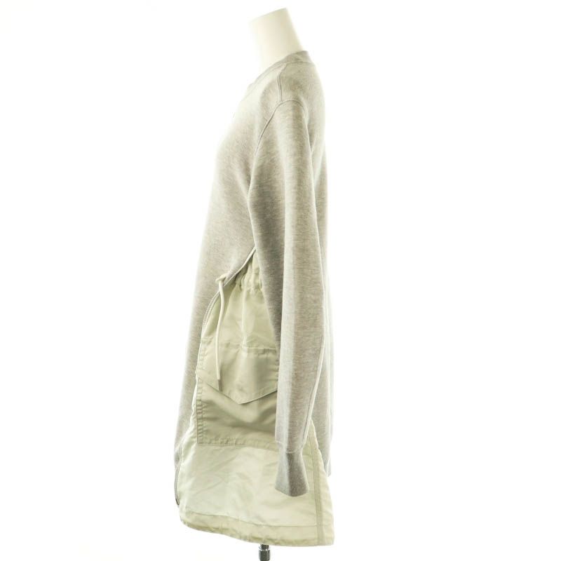 【美品】sacai Sponge Sweat X MA-1 Dressワンピース sacai サカイ Pre Sponge Sweat X Ma-1 Dress デザインドレス