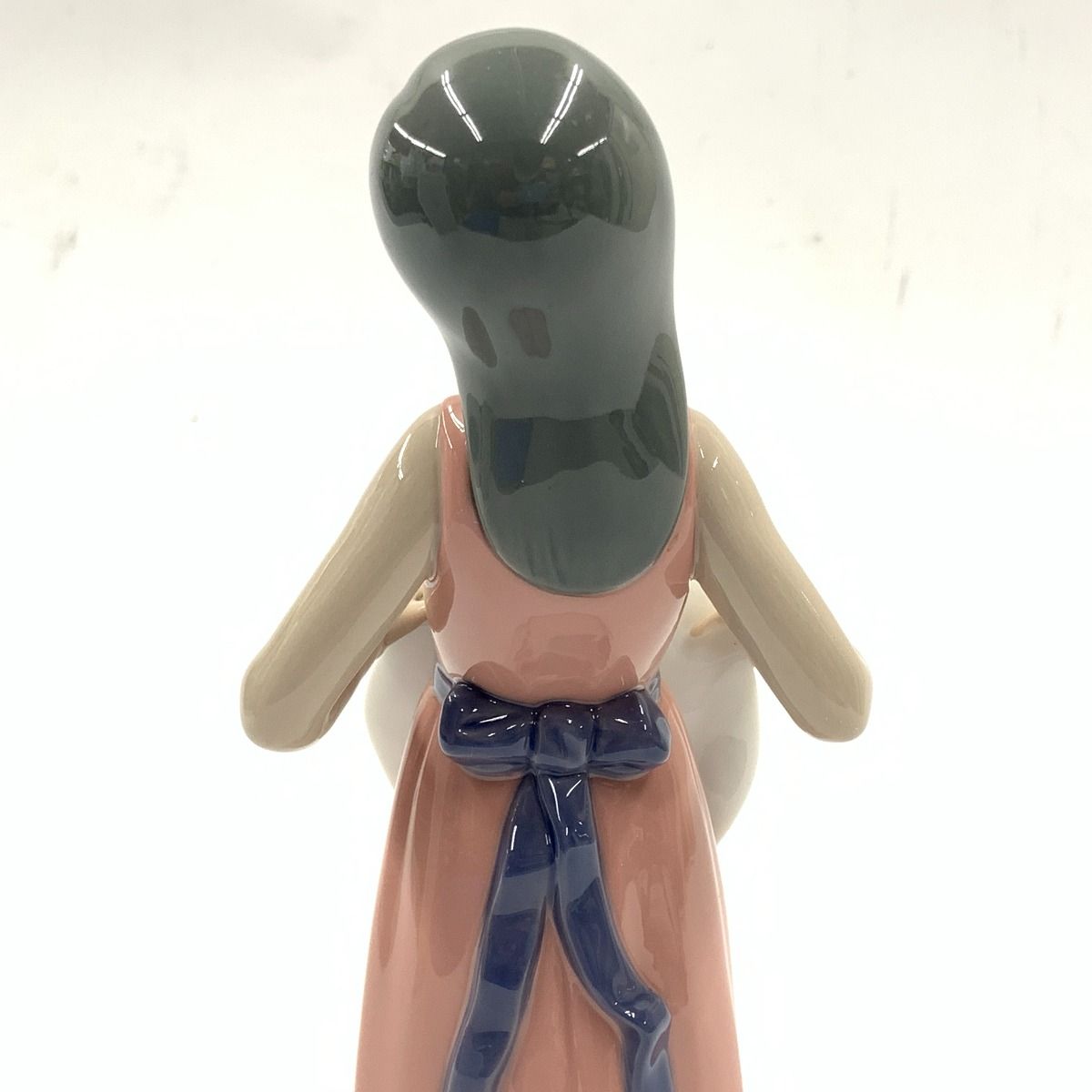 〇〇LLADRO リヤドロ 麦わら帽子を持つ少女 フィギュリン オブジェ