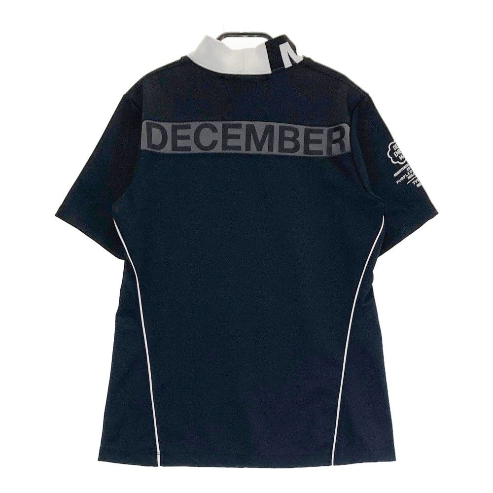 サイズ：M DECEMBERMAY ディセンバーメイ モックネック 半袖T