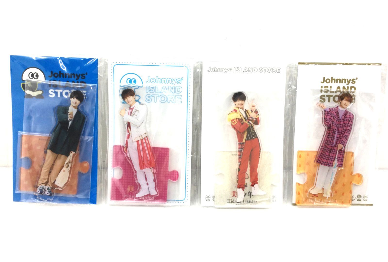 盛岡19-0086】美 少年 浮所飛貴 アクリルスタンド 4点セット【中古