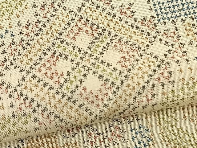 平和屋着物▽上質な紬 単衣 吉祥文 正絹 逸品 BAAS1779ow - メルカリ