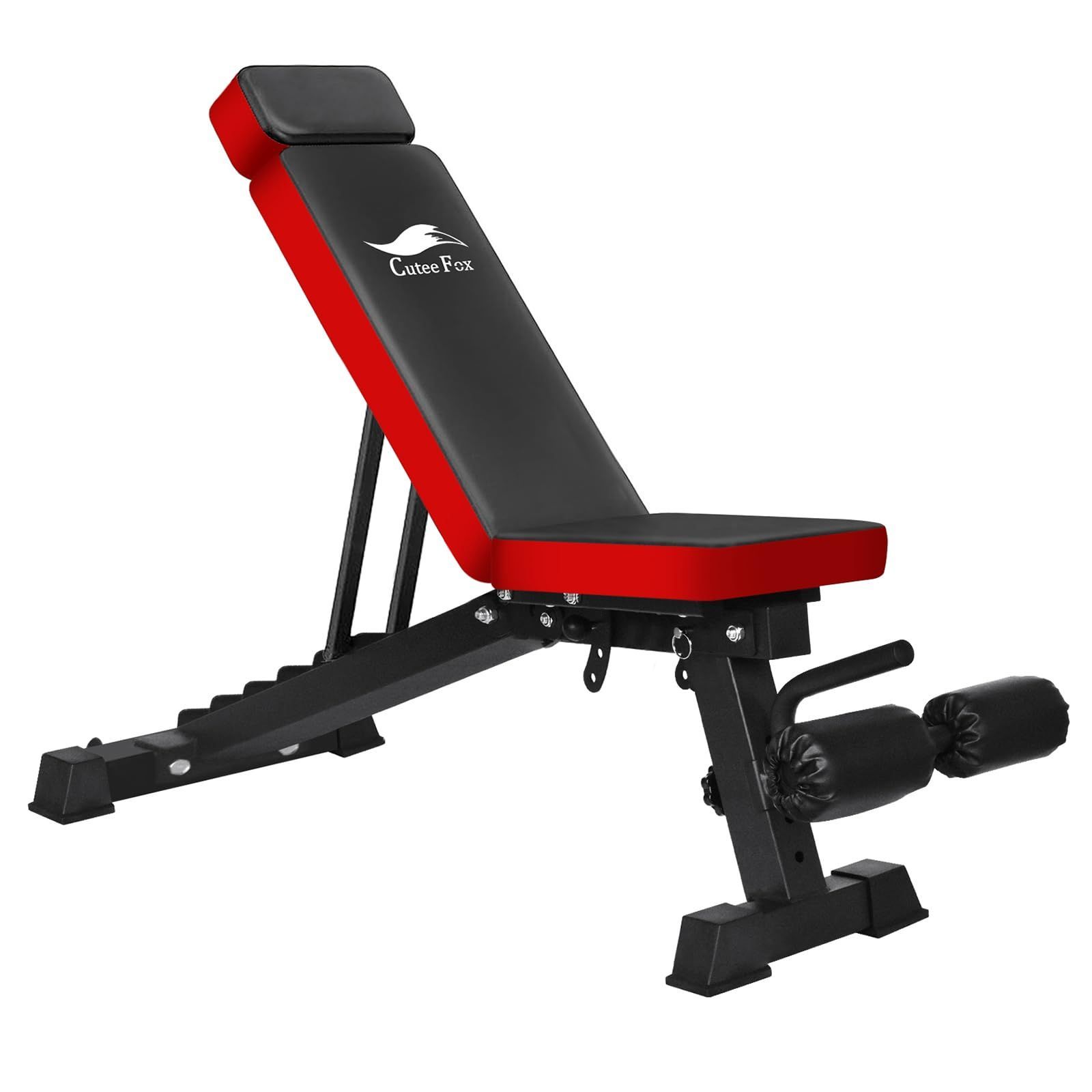 CuteeFox トレーニングベンチ マルチシットアップベンチ