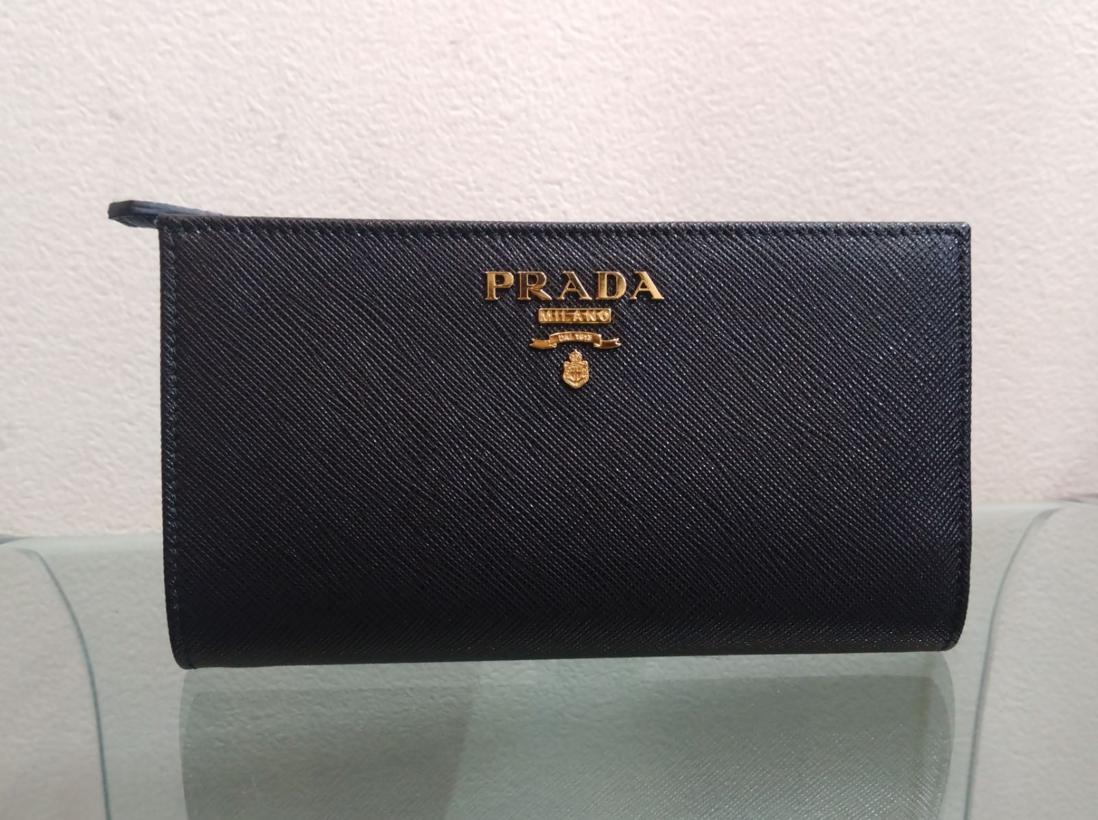931 極美品！PRADA プラダ サフィアーノ 財布 1ML009 マルチカラー