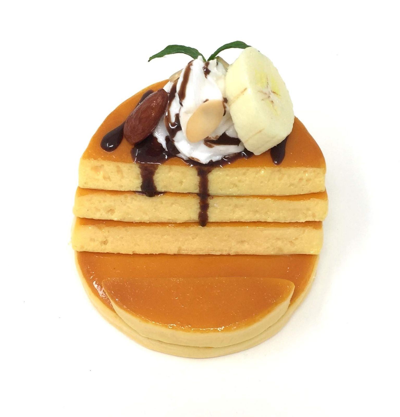 末武サンプル 食品サンプルスマホスタンド 各機種対応 ホットケーキチョコバナナ stand-10353