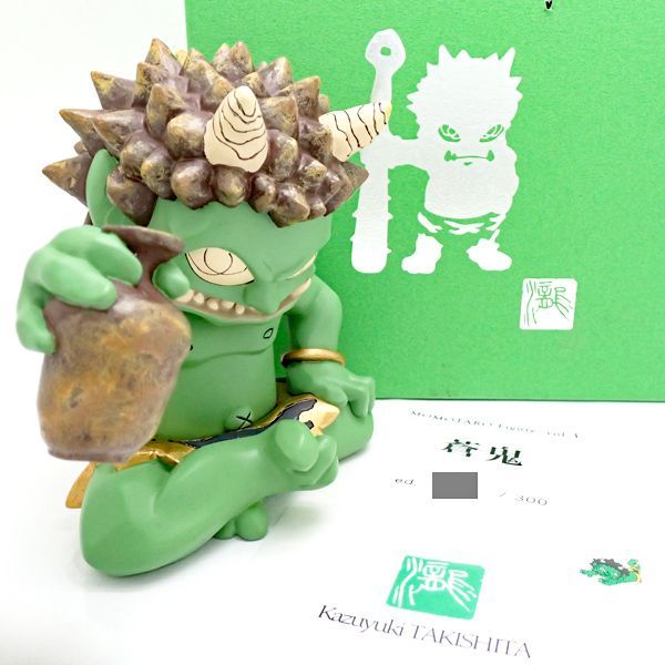 瀧下和之 MOMOTARO Figure Vol.3 蒼鬼フィギュア桃太郎酒壷 瀧下和之 MOMOTARO Figure Vol.3 蒼鬼フィギュア桃太郎酒壷