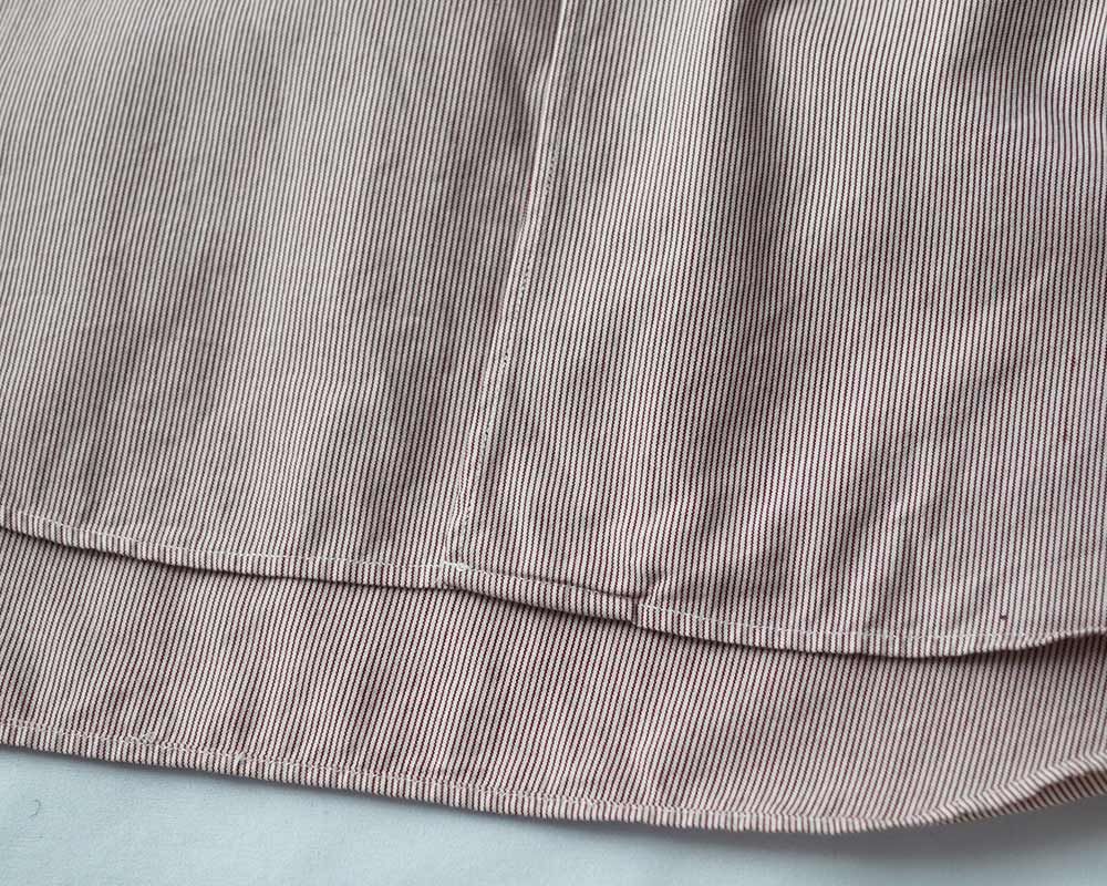 シャツ ストライプ柄KINRED|キンレッド