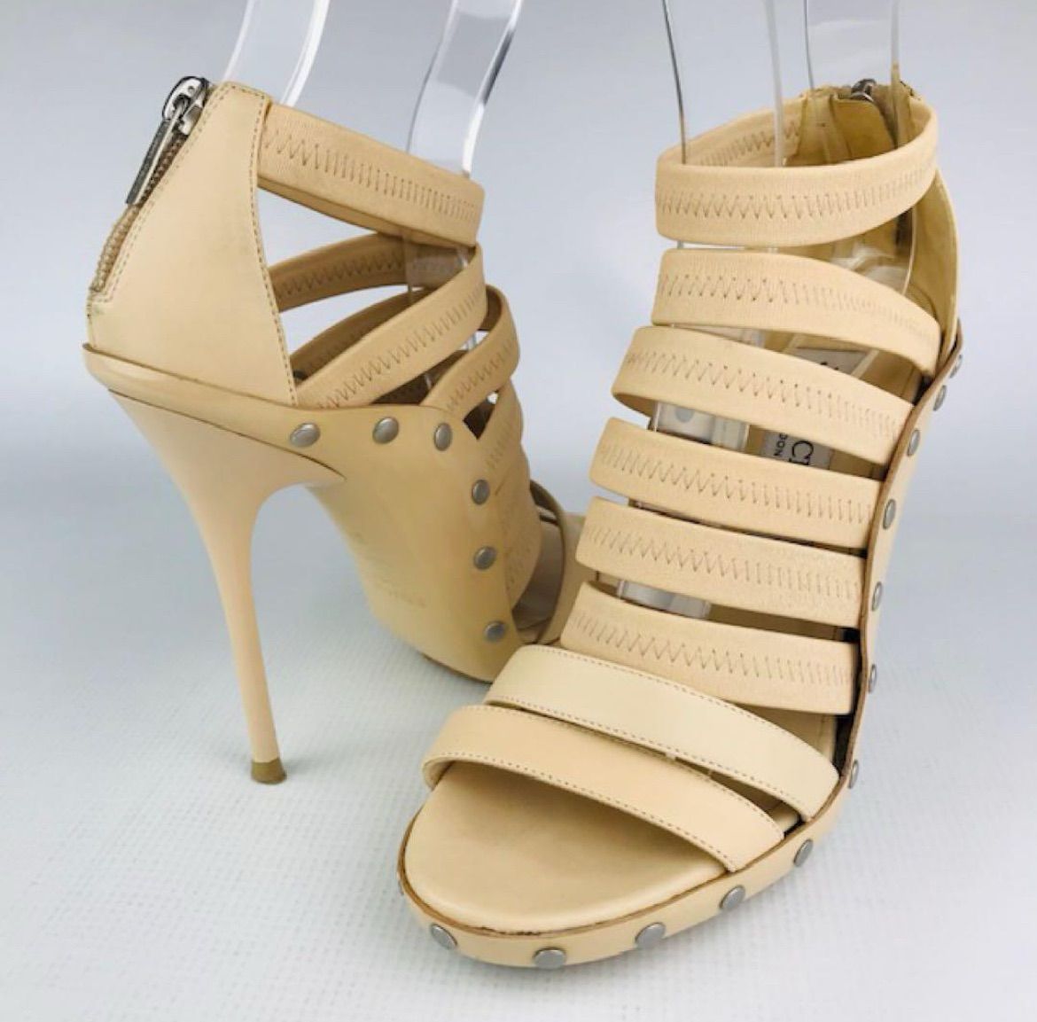 JIMMY CHOO☆ジミーチュウ・レディース レザー切替し マルチストラップ