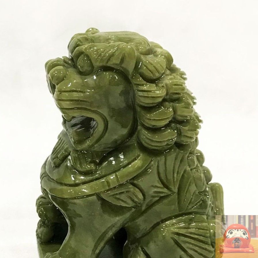 古代中国建築の門前の巨大犬 狛犬 石像風アウトドア屋外装飾品調度品