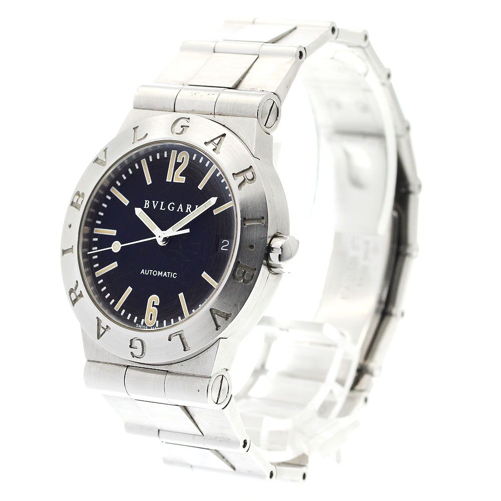BVLGARI ブルガリ ディアゴノ 腕時計 LC35S ブルガリ ディアゴノ スポーツ LC35SG YG/SS 自動巻