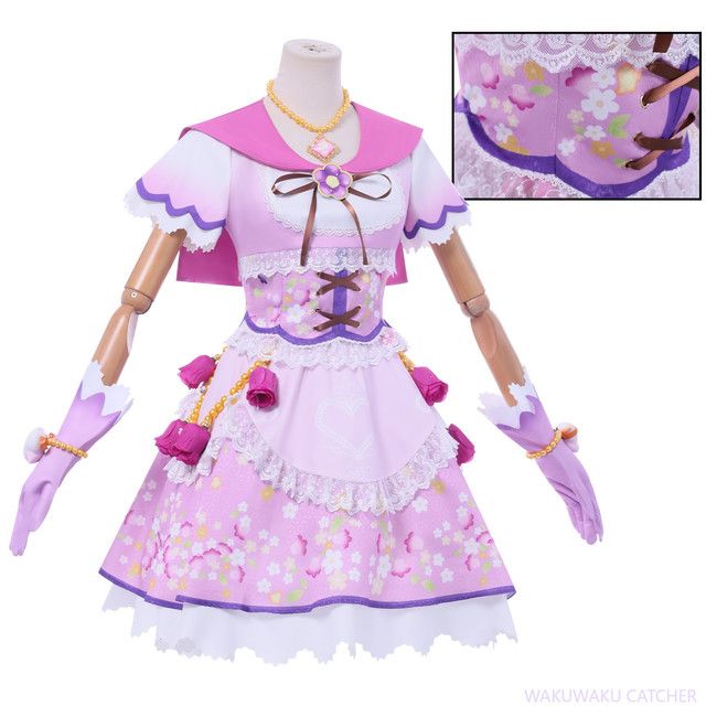 コスプレ衣装 アイカツ 星宮いちご ライラック コスチューム ステージ衣装