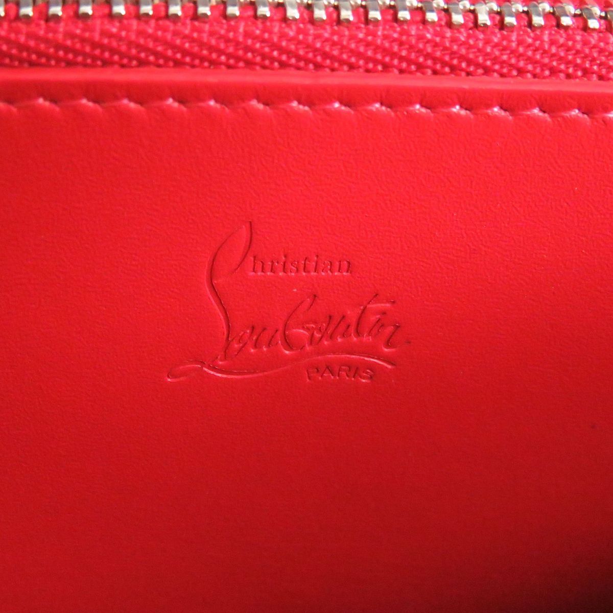 極美品□クリスチャンルブタン 3195121 W PANETTONE WALLET パネトーネ  